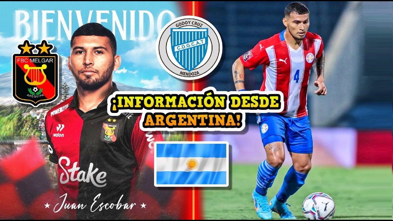 EL NUEVO FICHAJE DE MELGAR / INFORMACIÓN DE JUAN ESCOBAR DESDE ARGENTINA / GODOY CRUZ + NOTICIAS