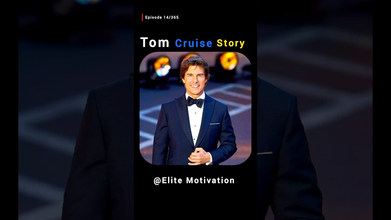 Tom Cruise Success Story | From Dyslexia to Hollywood Icon 🚀 