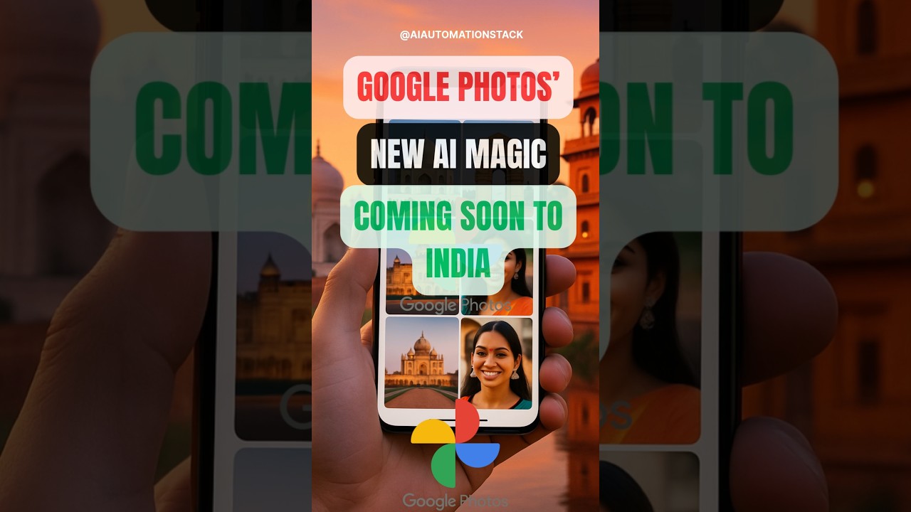 Google Photos’ NEW AI Magic - Coming Soon to India! 