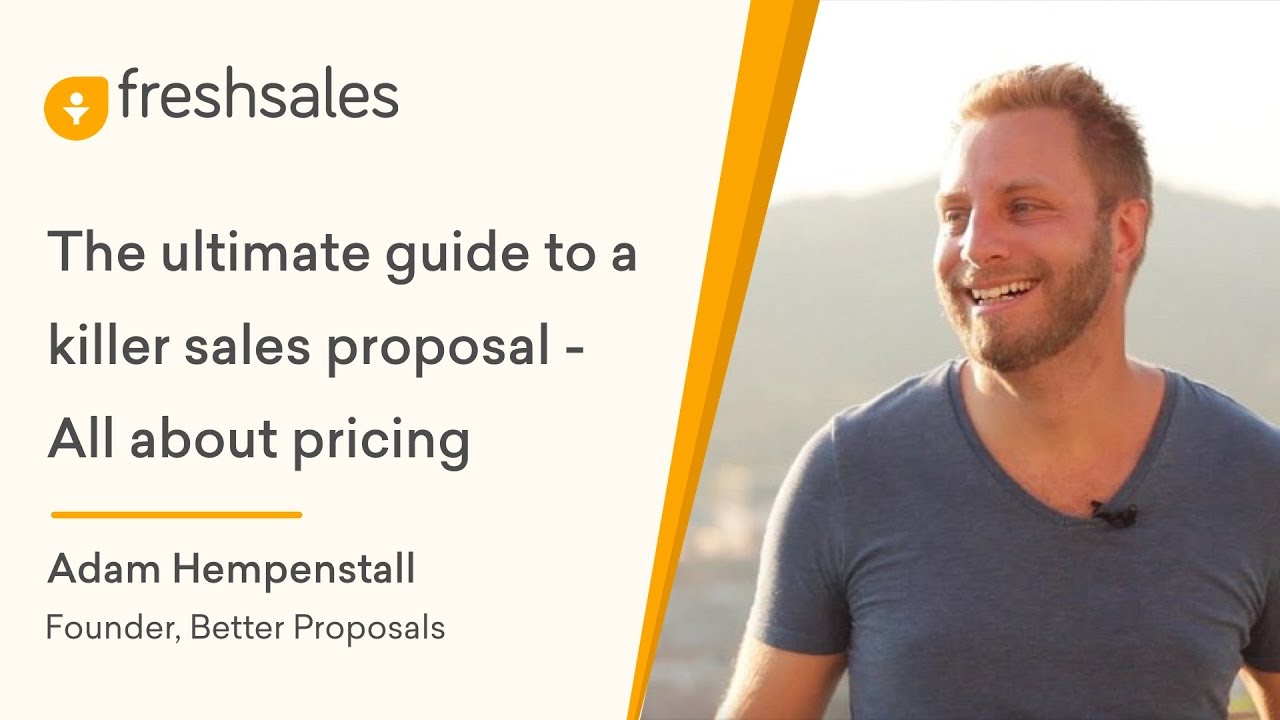 The ultimate guide to a killer sales proposal - All about pricing