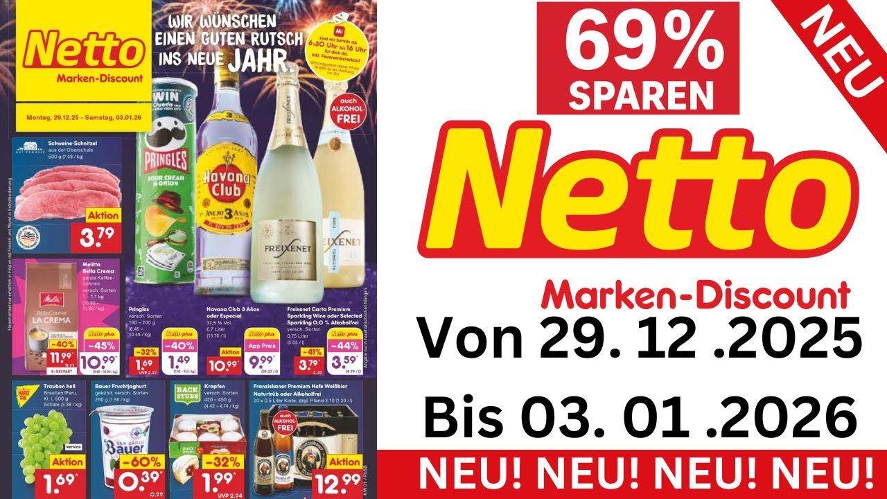 Netto Marken-Discount Prospekt 29.12.2025 bis 03.01.2026 | Einkaufen DE