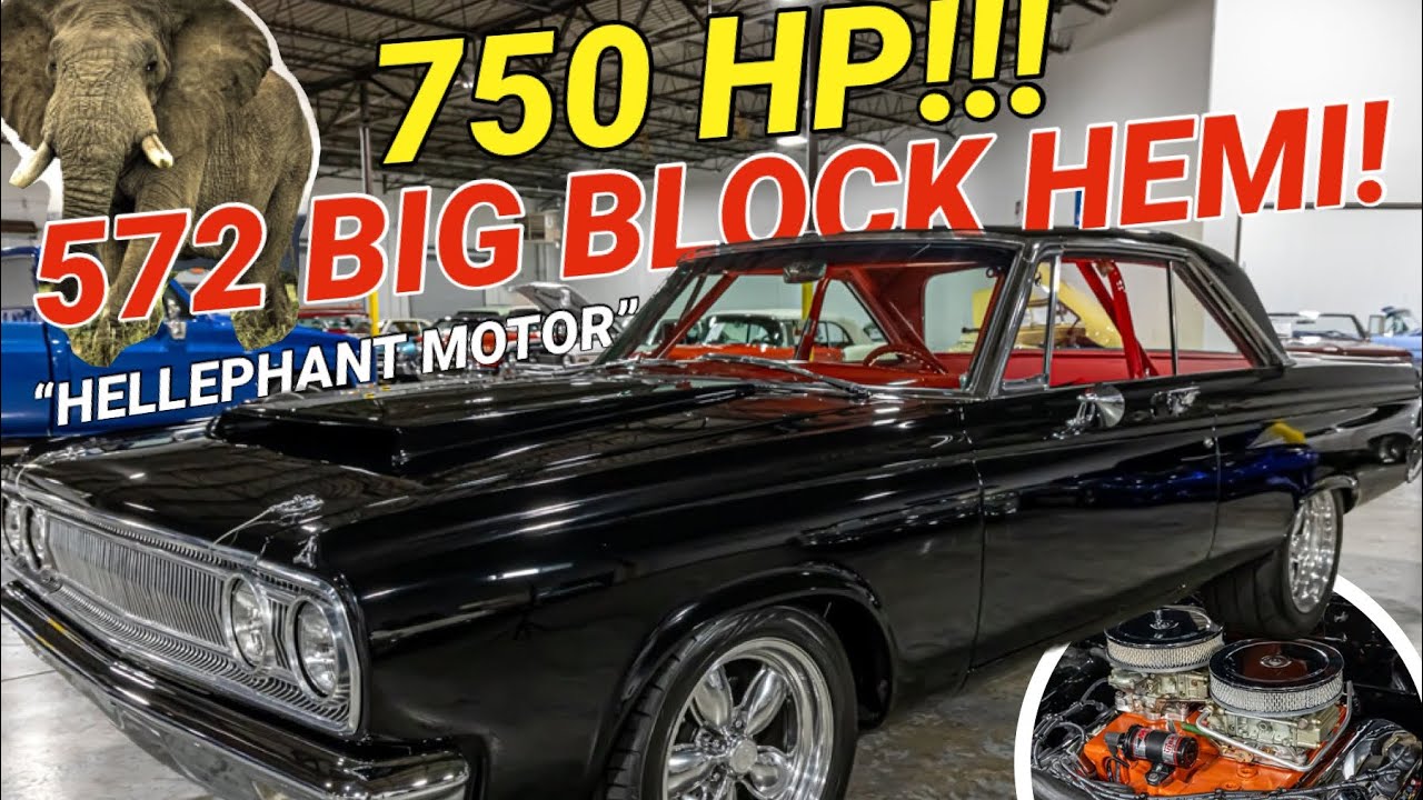 NASTY 750 HORSEPOWER 1965 Dodge Collectible Motorcar of