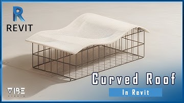 How to create a curved roof shell in REVIT