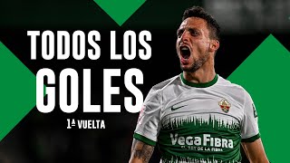 💚🎥 Cada gol del Elche CF en la primera vuelta  ⚽🥅