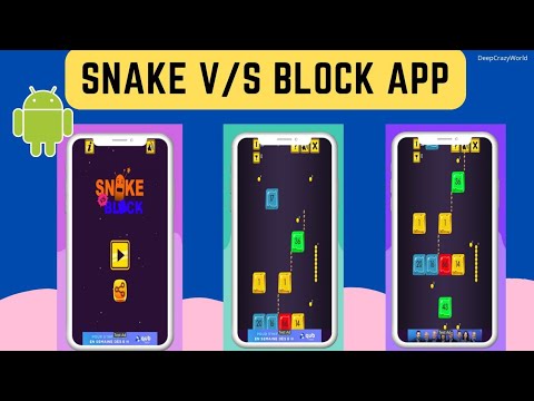 Create Snake vs Block Game App with Android Studio