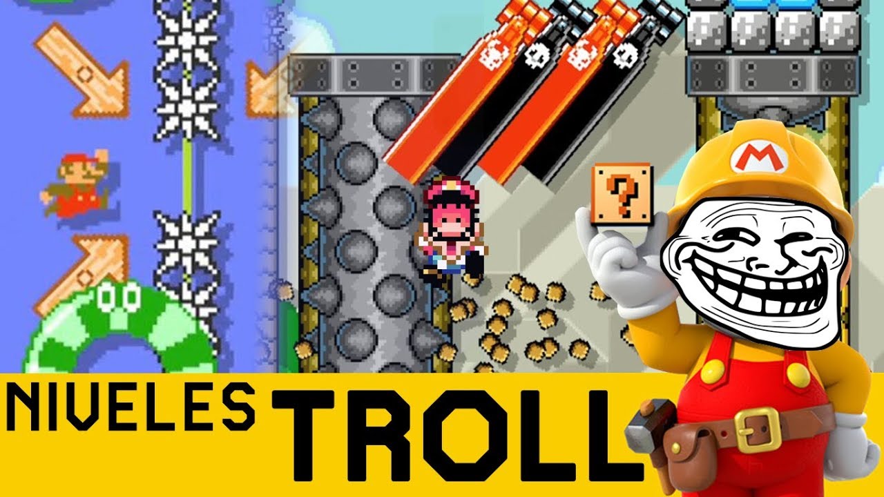 asombroso reserva del porto PURA MALDAD CON ESTOS TROLLEOS!! - NIVELES TROLL #8 | Super Mario Maker - ZetaSSJ