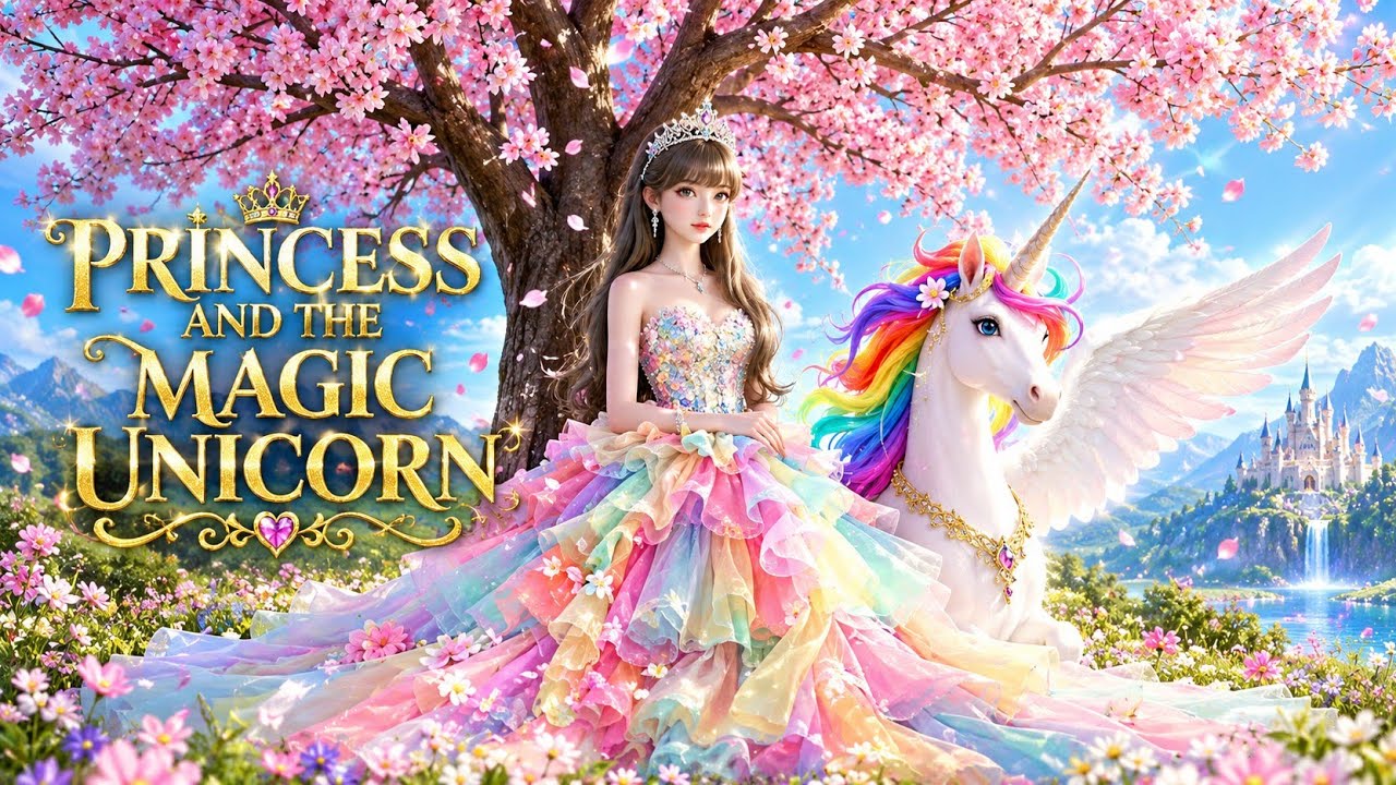 PRINCESS AND THE MAGIC UNICORN🦄👑 | A MAGICAL FAIRYTALE ADVENTURE # ...