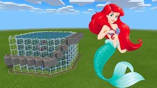 MCPE: How To Make a Mermaid Roller Coaster