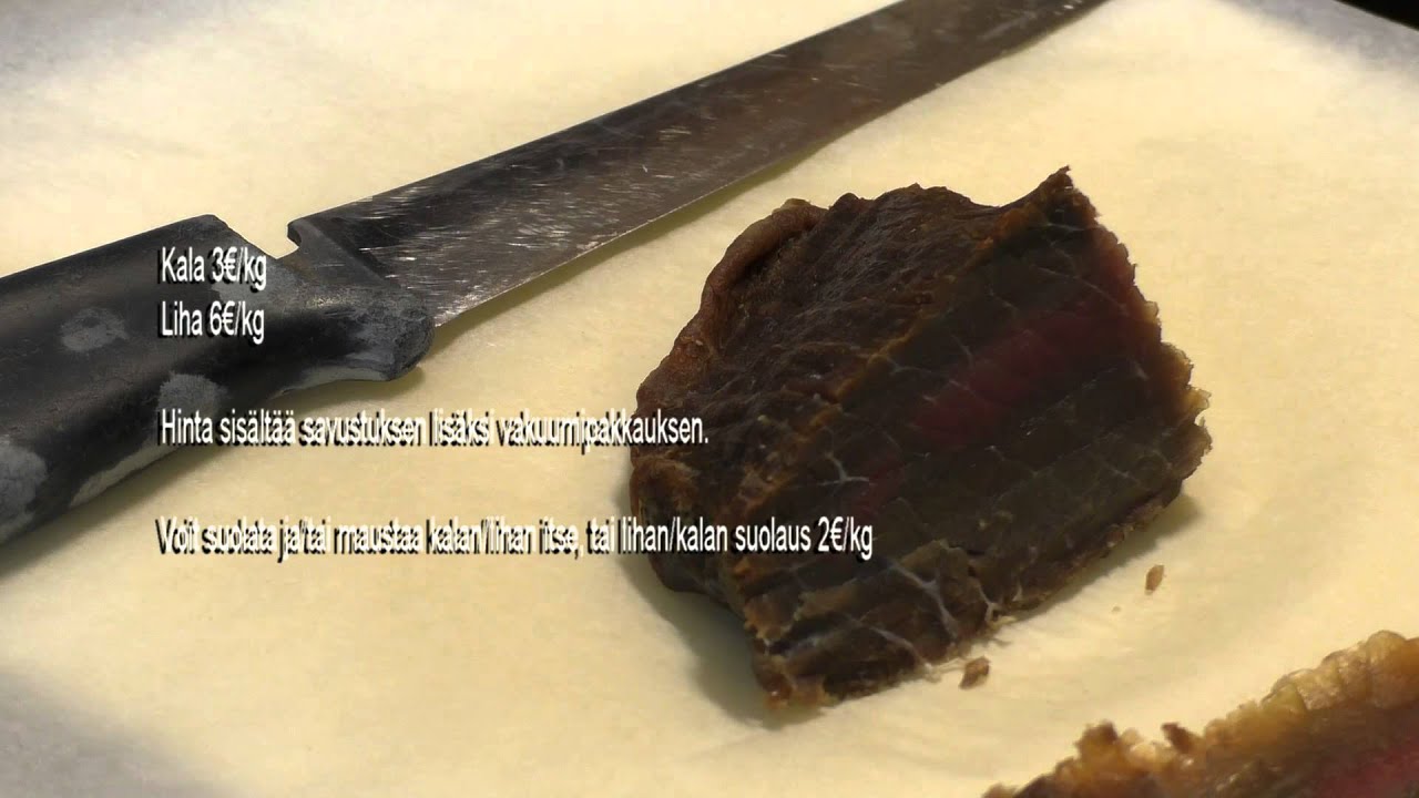 Vuokrapaikkoja kylmäsavukaappiin