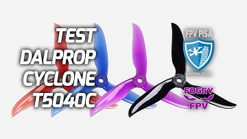 Test Dalprop Cyclone T5040C  //  5x4x3  //  RAW Video