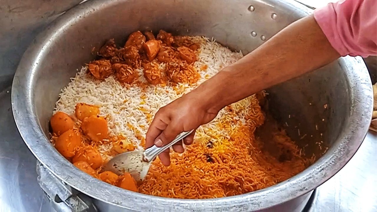 How To Cook Biryani Rice | Village Cooking - YouTube