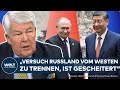 PUTIN TRIFFT XI: Politisch und wirtschaftlich ist China Russlands wichtigster Partner