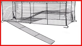 Ware Manufacturing Chew Proof High Rise Pet Cage for Small Pets