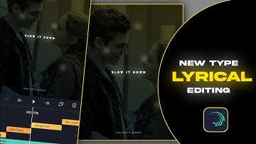 New Lyrical Status Video Editing | Alight Motion Lyrical Status Editing Tutorial In Marathi