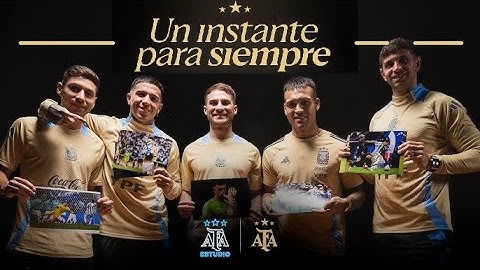 UN INSTANTE PARA SIEMPRE Aniversario ARGENTINA CAMPEÓN DEL MUNDO en QATAR 2022 🏆 ⭐⭐⭐ 🇦🇷 ｜AFA ESTUDIO