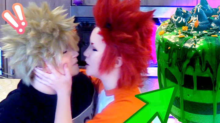 SPOOKIEST CAKE EVER | KiriBaku | My Hero Academia Cosplay