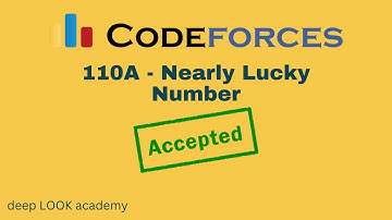 110A - Nearly Lucky Number ( Codeforces ) Two Solution ( Bangla ) | C++ Language