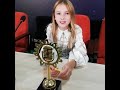 Данэлия Тулешова благодорит всех, кто за нее голосовал (Junior Eurovision, Daneliya Tuleshova)