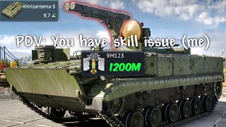 Radar Lock For Ground Tanks?!?! I Khrizantema-S screenshot 3