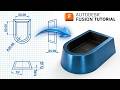 Fusion 360 From Zero | DRAFT - Taper Angle Feature Tutorial #15