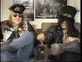 Guns 'n Roses interview (Axl and Slash) on Headbangers Ball (1988)