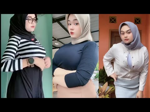 tiktok jilbab goyang atas bawah