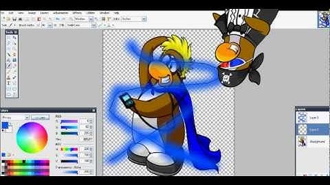 glowing lines paint.net