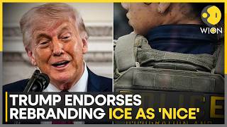 US President Backs ICE Rebrand Amid Scrutiny as Poll Shows Trump's Immigration Approval Falling