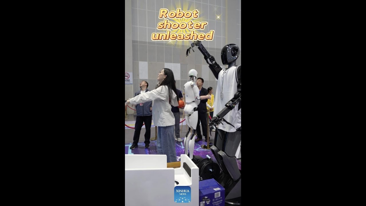 Robot shooter takes stage in E China