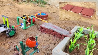 How to make brick making | diy tractor mini water pump | Science project by Make Toys 61,996 views 2 months ago 4 minutes, 36 seconds