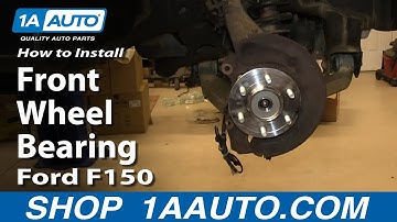 How To Replace Front Wheel Bearing Hub Assembly 04-08 Ford F-150
