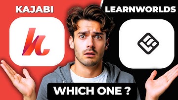 Kajabi vs LearnWorlds vergelijking 2025 | Welk online cursusplatform is het beste?