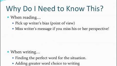 Denotation and Connotation