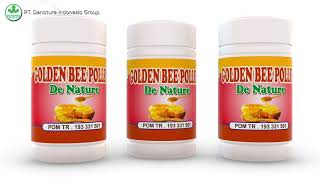 Obat Meningkatkan Kesehatan Tubuh Secara Alami Golden Bee Pollen ASLI Herbal De Nature Terbaik