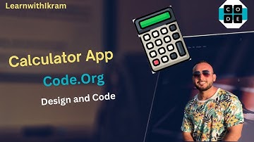 How to make Calculator in Code.org  | #codingforkids #calculatorapp