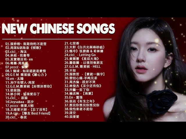 Top Chinese Songs 2024|| 2024流行歌曲| Best Chinese Music Playlist|| #Mandarin Song||#New#Chinese#songs class=