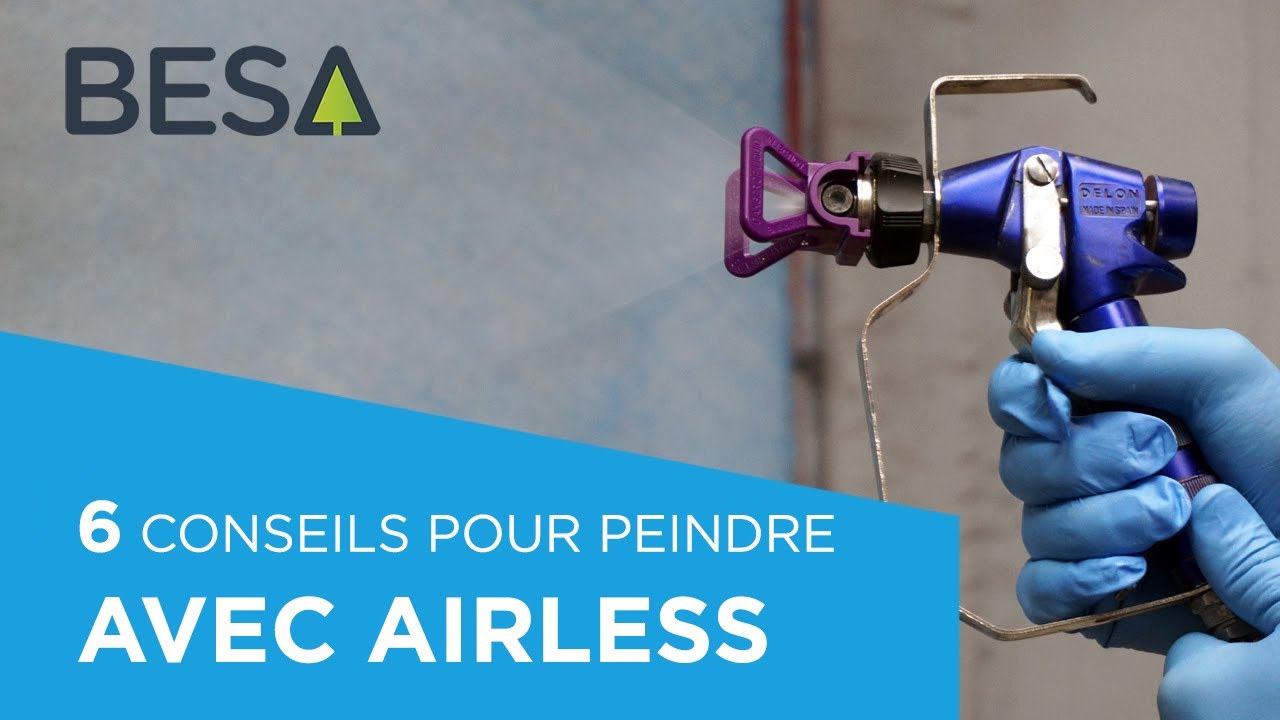 6 Conseils pour Appliquer de la Peinture avec un Pistolet Airless