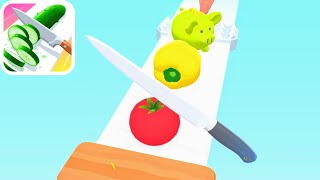 Perfect Slices - All Levels Gameplay Walkthrough - Satisfying Food Cutting Challenge (iSO, Android). screenshot 2