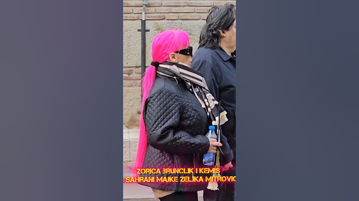 Zorica i Kemiš na sahrani majke Željka Mitrovićq