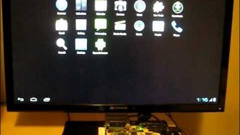 Snowball Running ICS from http://android-build.linaro.org