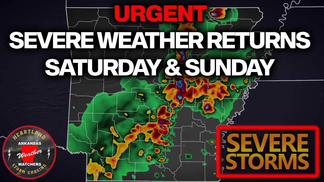 ENHANCED Risk For Severe Weather For Saturday | Radar Futurecast Video ...