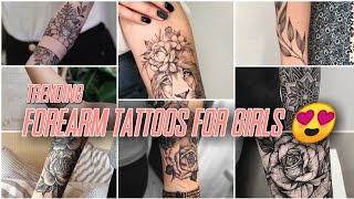 Arm tattoos for girls 😍 , Forearm tattoos for girls |ASHUTOSH TATTOOZ