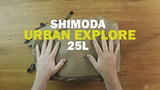 Shimoda Designs Urban Explore 25L | Can it take my entire Fujifilm GFX Kit?