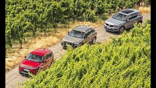 Land Rover Evoque vs Audi Q3 vs Volvo XC40