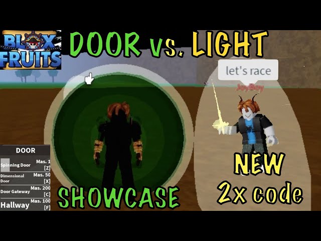 NEW FRUIT ) Door Door Showcase  Blox Fruit Update 15 