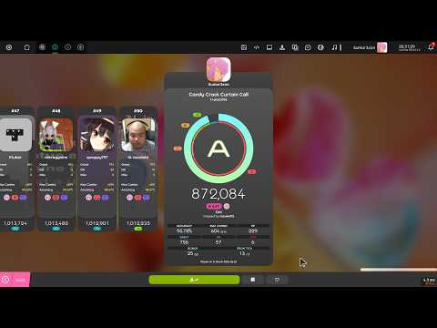 [osu!taiko] t+pazolite - Candy Crack Curtain Call [Oni 5.37* 95.78% PB]