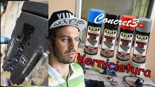 Come Verniciare il Coperchio Punterie del Motore | Raggrinzante | Restauro Valve Cover