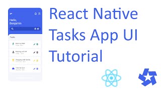 Tasks App - React Native UI - Speed Code
