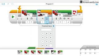 Creating looping functions in the Lego Mindstorms EV3 programming application for Chromebooks screenshot 1