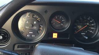 FJ62 1990 Toyota Land Cruiser - Cold Start at the Gauges